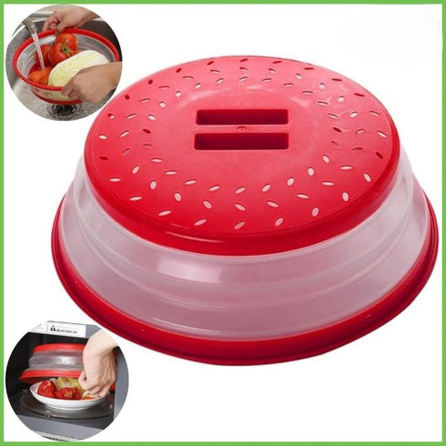 Couvercle Anti Éclaboussures Microsafe diamètre 26,5 cm compatible grandes assiettes