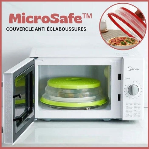 Couvercle Anti Éclaboussures Microsafe compatible lave-vaisselle