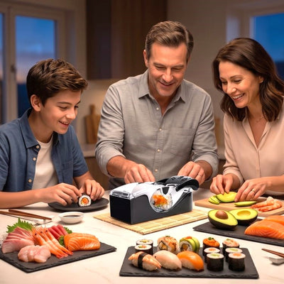 Appareil à maki SushiPro™ facile d’utilisation pour réussir des rouleaux sushi parfaits à la maison sans expérience