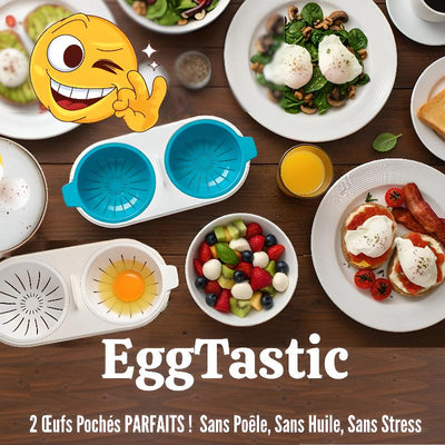 Préparez des oeufs moelleux et savoureux à chaque fois avec le cuiseur oeuf EggTastic™